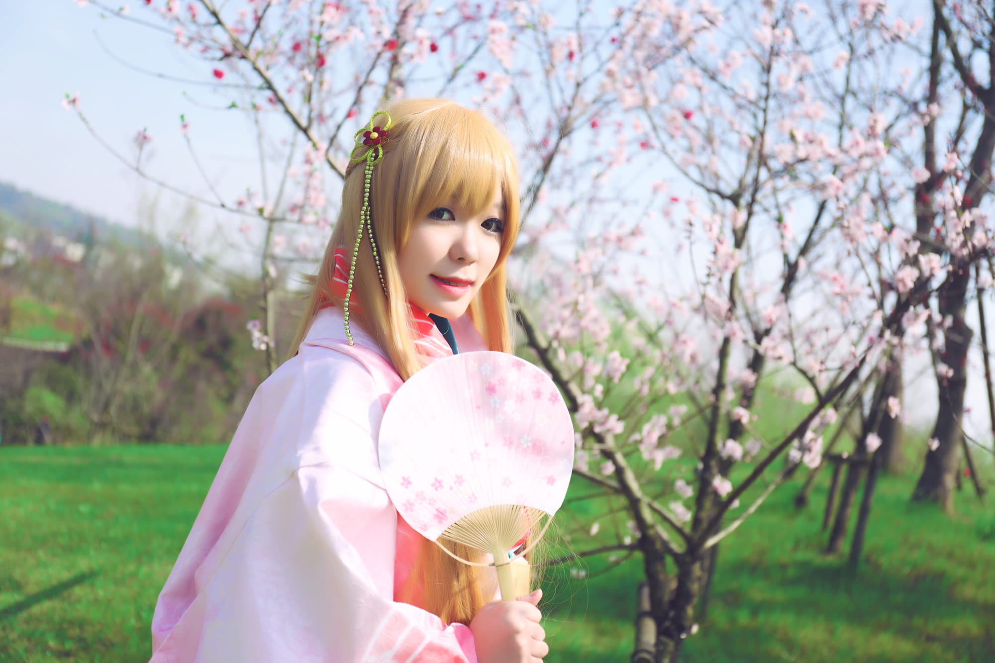 【授权】刀剑神域 亚丝娜新春和服cos