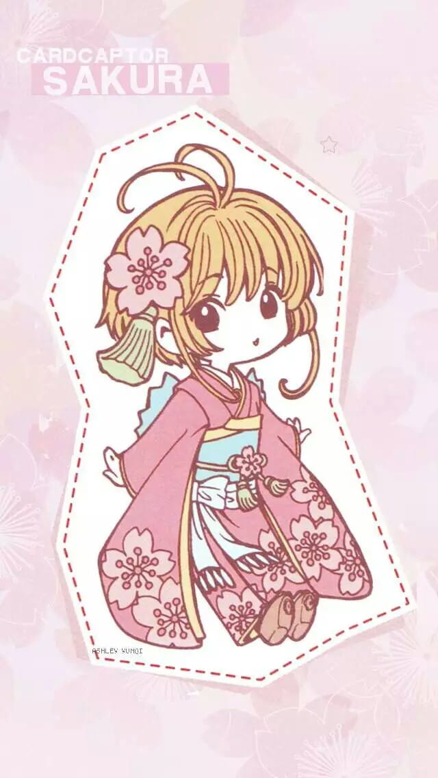 永不灭的经典动画 魔卡少女樱 手机壁纸