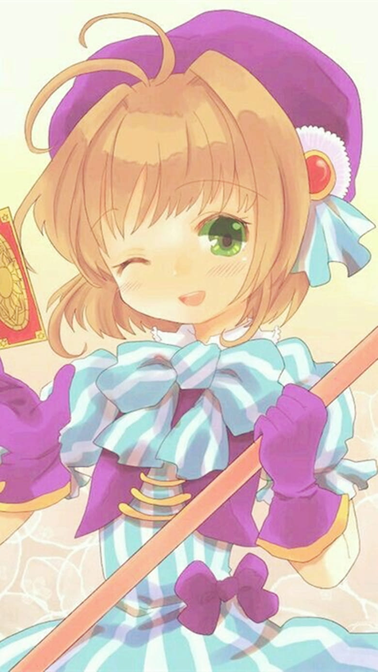 永不灭的经典动画 魔卡少女樱 手机壁纸