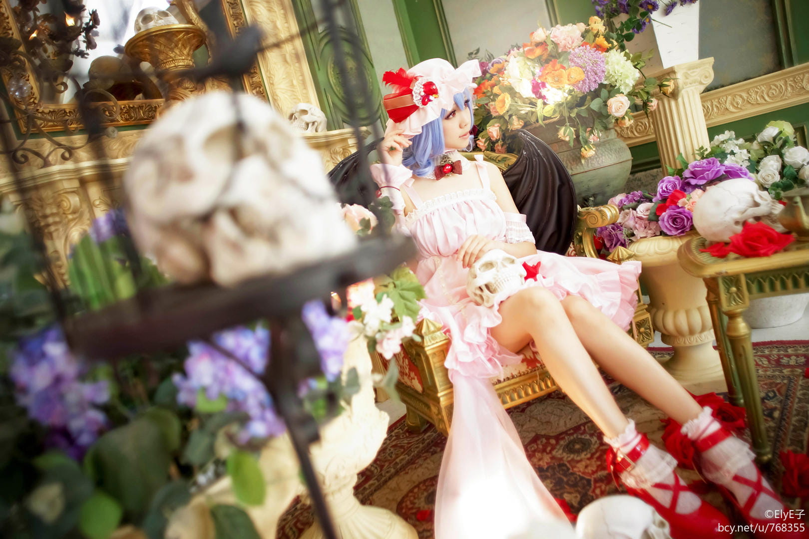 东方project 吸血鬼大小姐 蕾米莉亚‧斯卡雷特cos