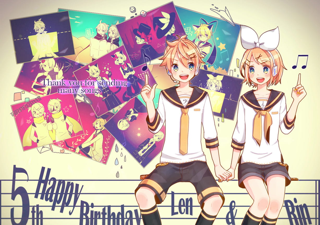 VOCALOID 静音双子 电脑壁纸下载