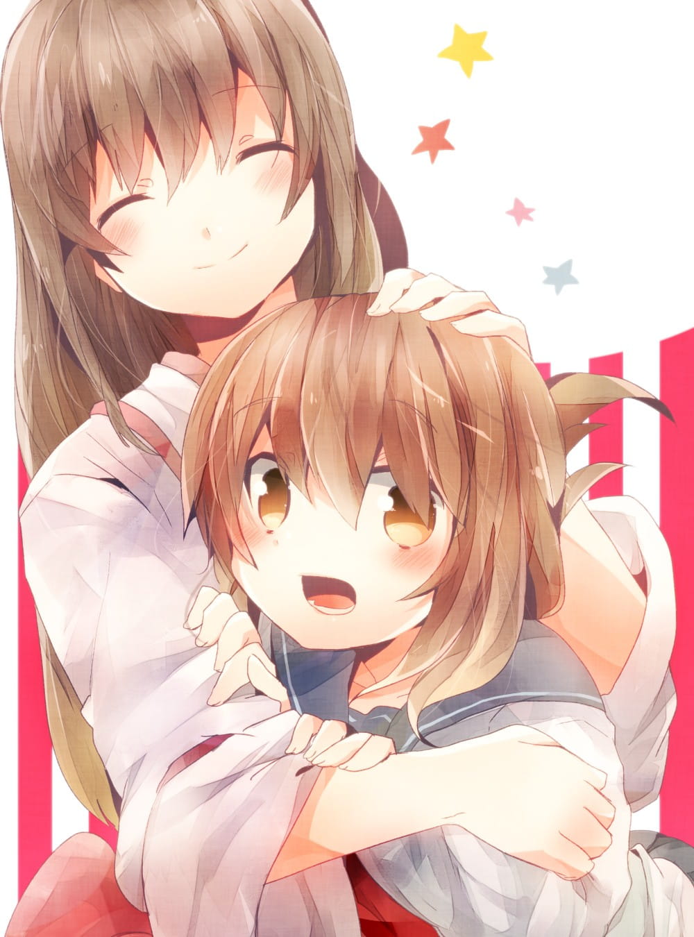 动漫少女 手机壁纸 百合情怀