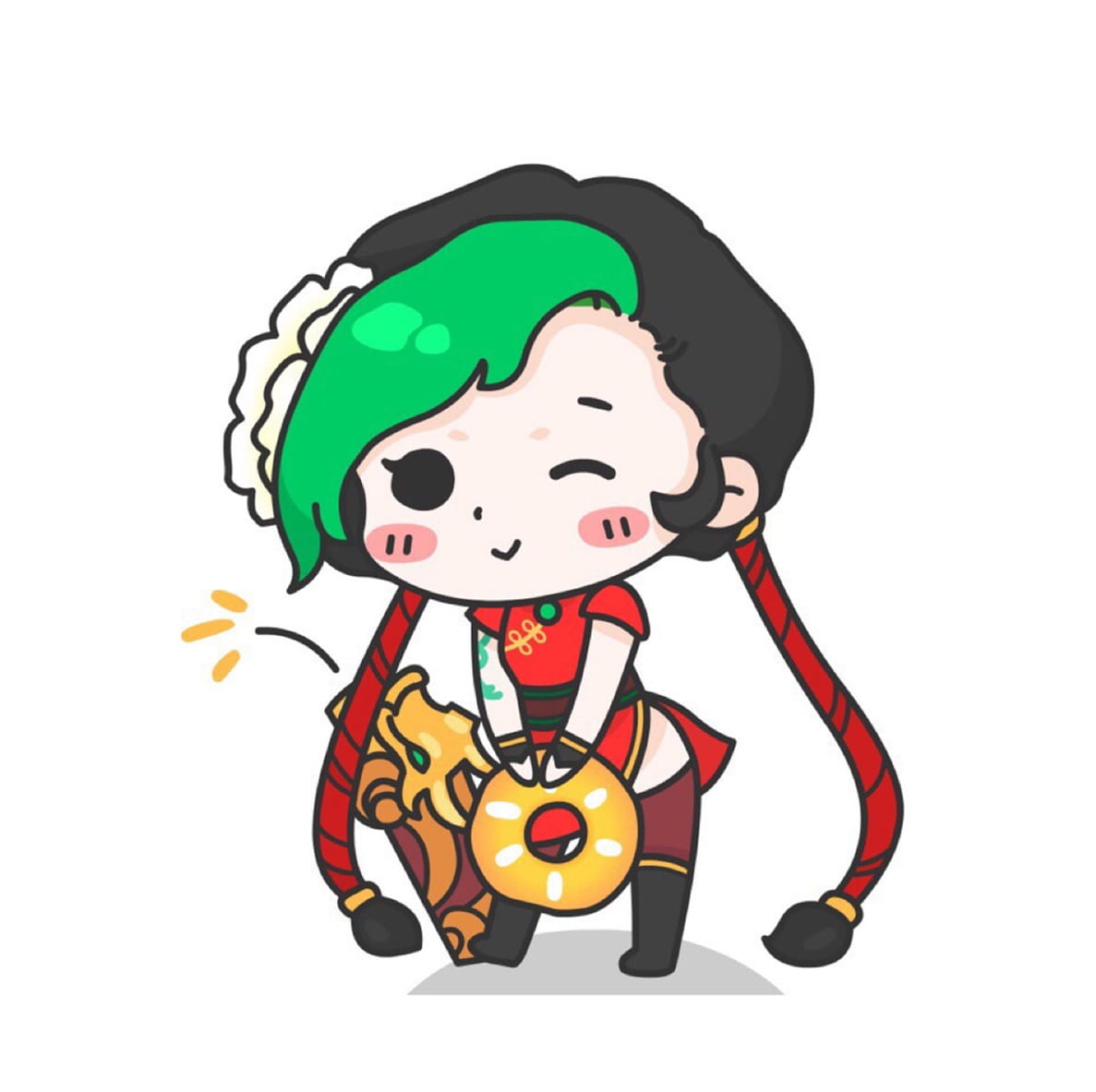 LOL暴走萝莉金克斯安卓手机主题下载