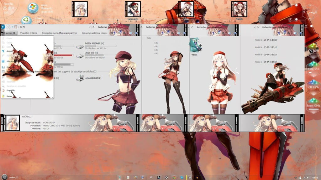 【win8/8.1主题】弑神者/噬神者/God Eater 爱丽莎 下载