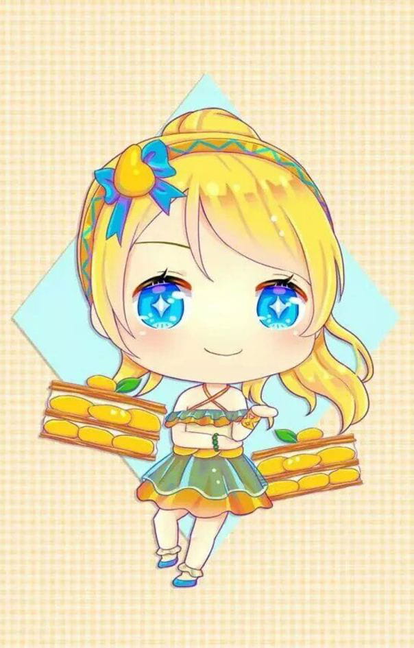 lovelive 甜点拟人版 手机壁纸