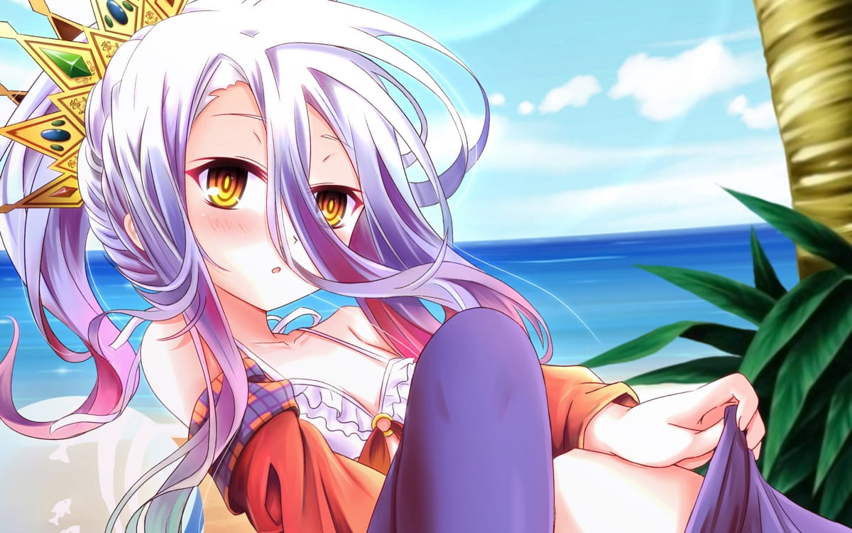 游戏人生 天才小萝莉白 桌面壁纸下载