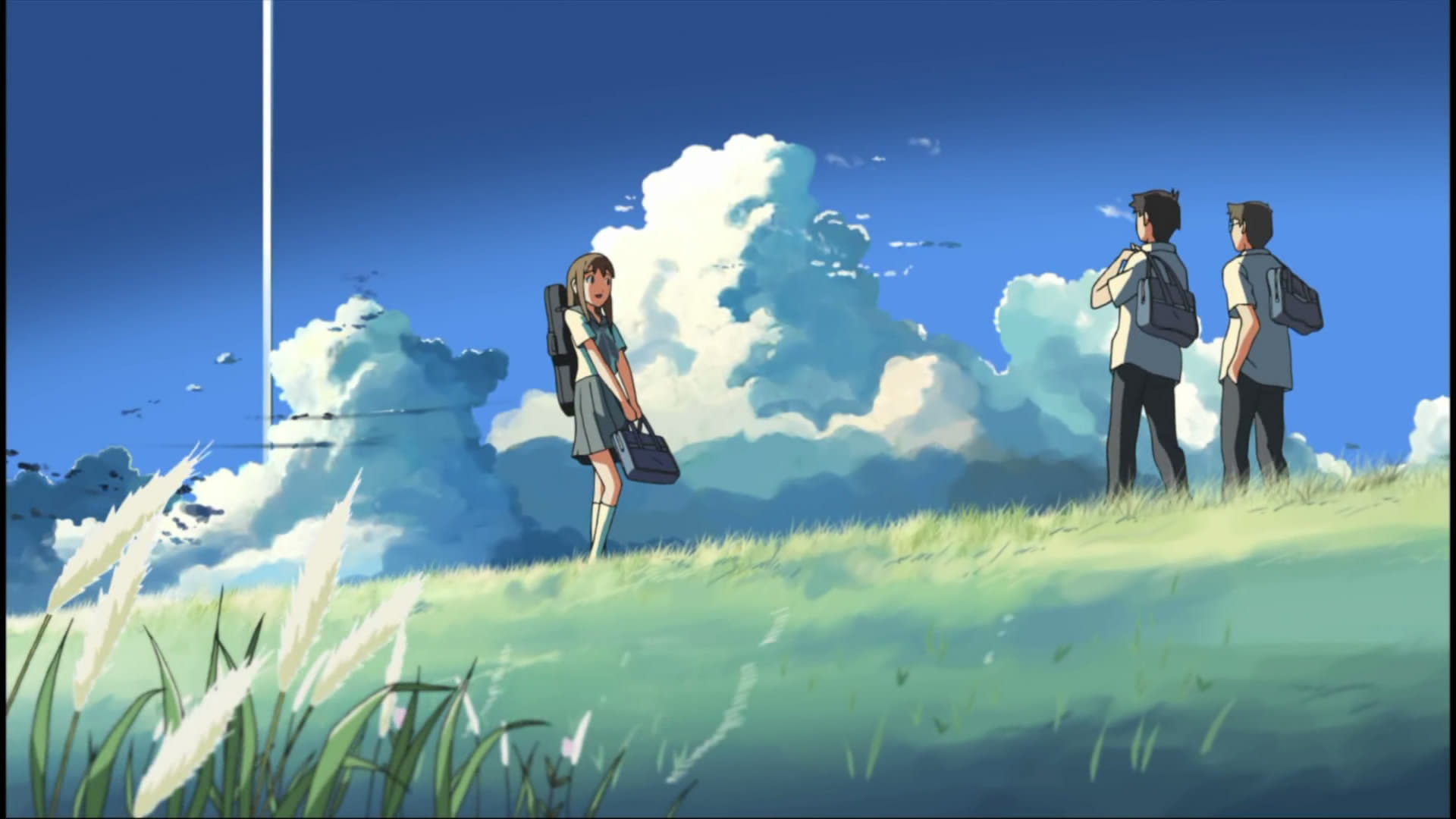 动漫天空美图：仰望约定之地