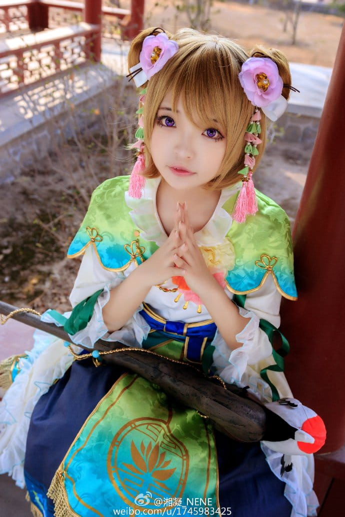 【授权】lovelive 小泉花阳 福神觉醒cos