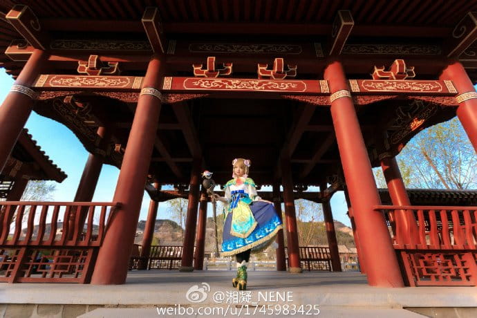 【授权】lovelive 小泉花阳 福神觉醒cos