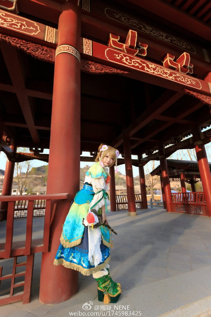 【授权】lovelive 小泉花阳 福神觉醒cos