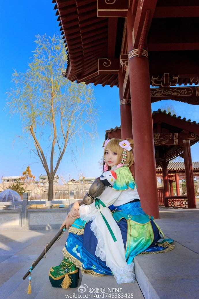 【授权】lovelive 小泉花阳 福神觉醒cos