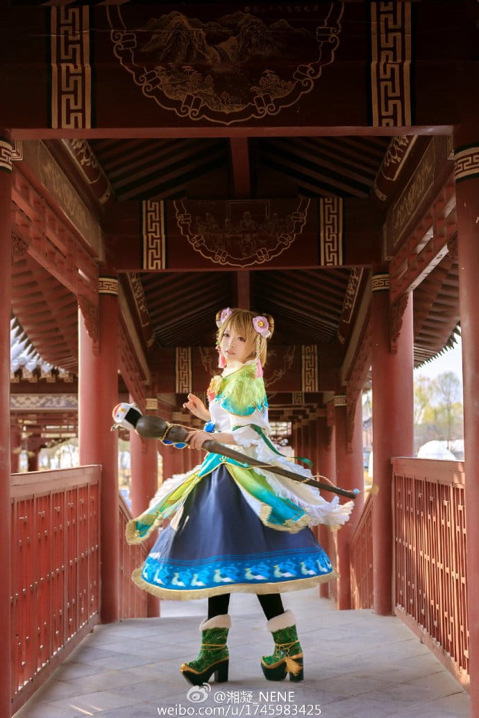 【授权】lovelive 小泉花阳 福神觉醒cos