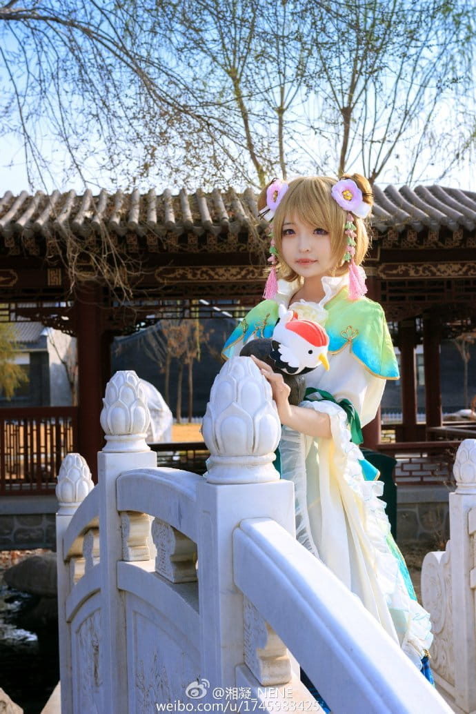 【授权】lovelive 小泉花阳 福神觉醒cos