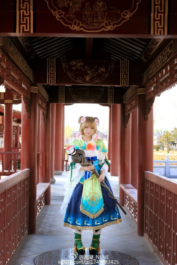 【授权】lovelive 小泉花阳 福神觉醒cos