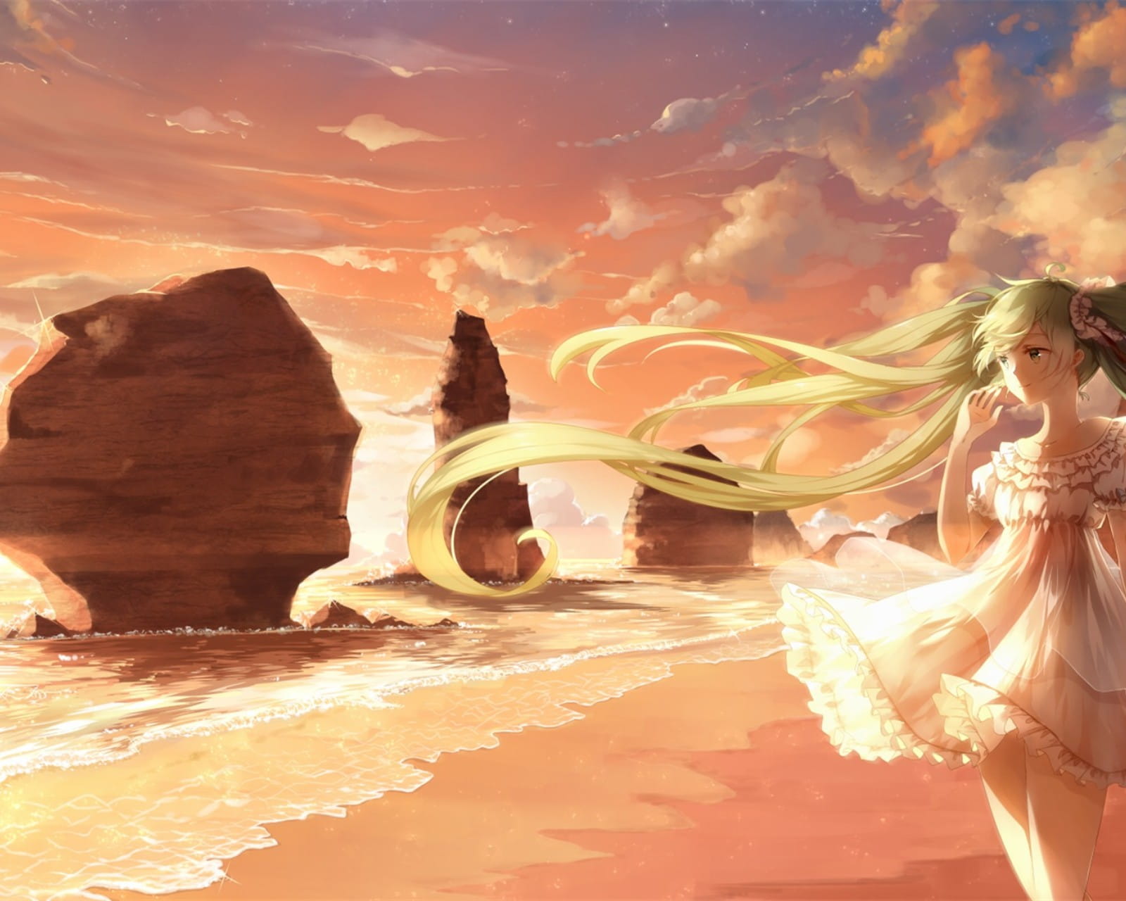 MIKU美图：跟着第一公主清凉一夏