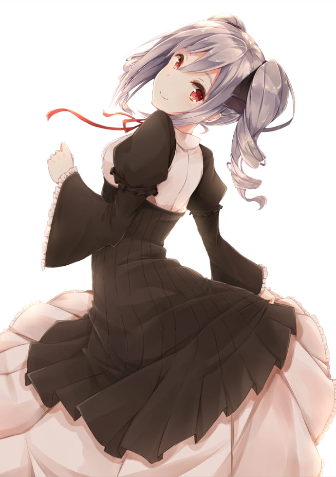 神崎兰子手机壁纸 一个隐藏巨乳的哥特萝莉