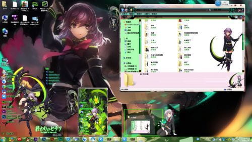 【win7主题】终结的炽天使 柊筱娅 下载