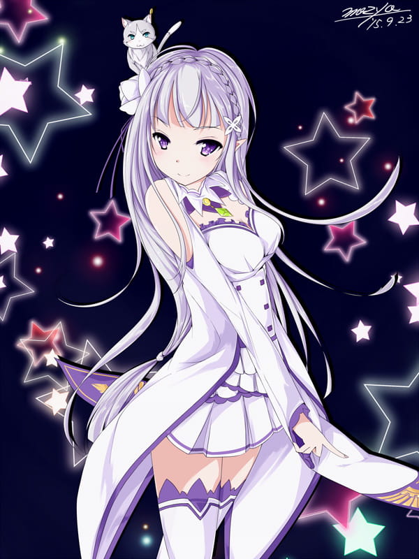 从零开始的异世界生活艾米莉娅手机壁纸