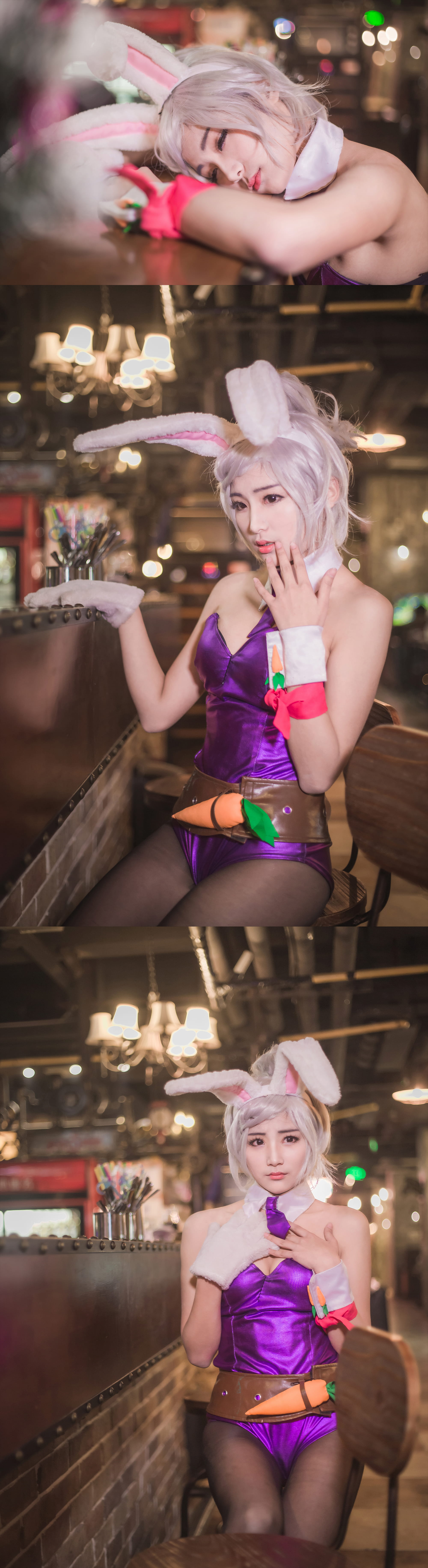 【授权】英雄联盟 放逐之刃 兔女郎瑞文cos