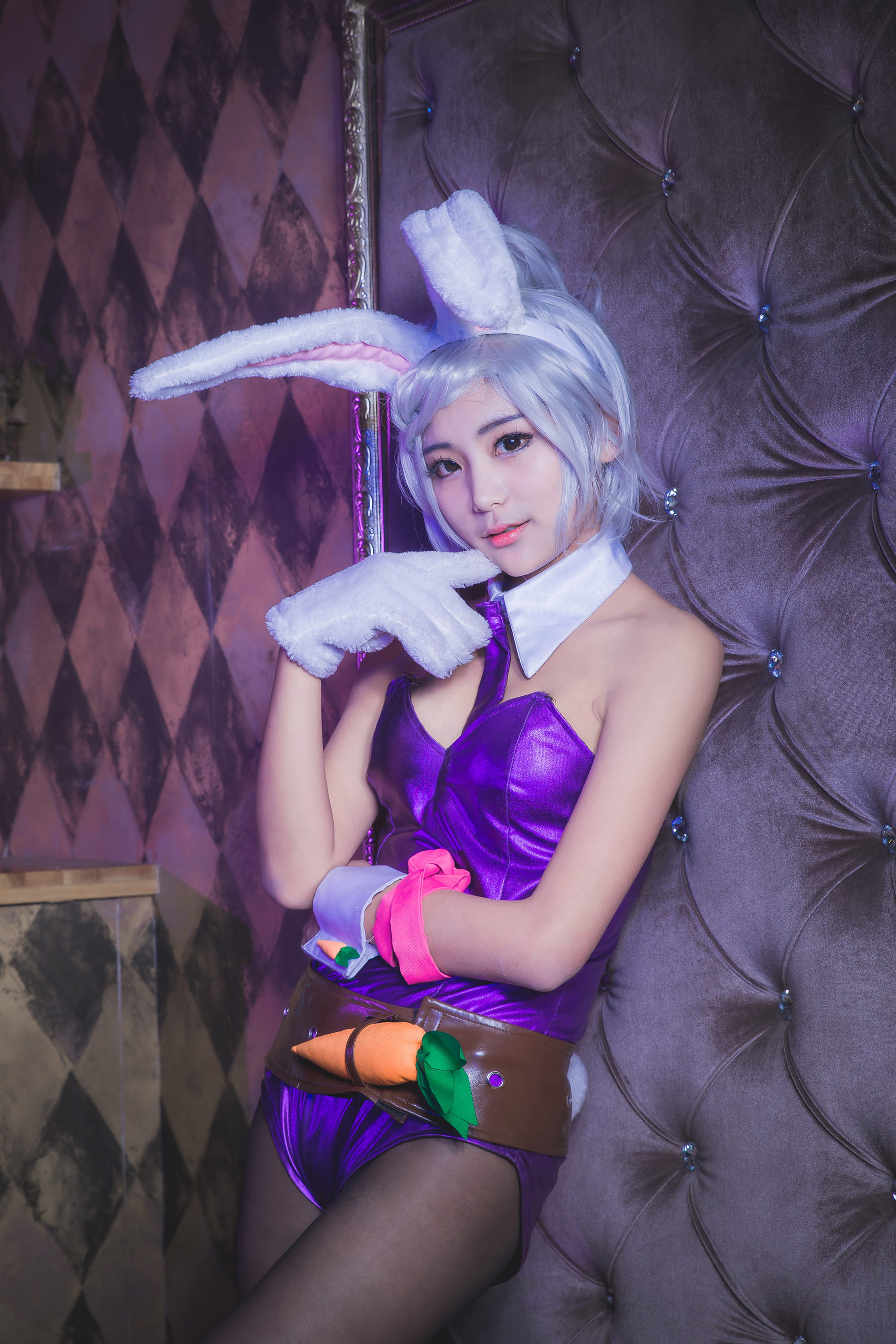 【授权】英雄联盟 放逐之刃 兔女郎瑞文cos