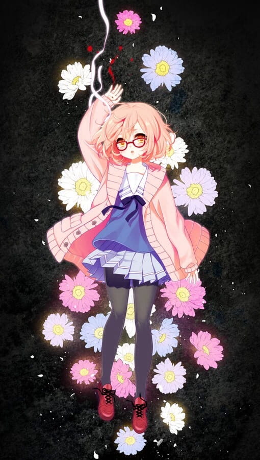 境界的彼方 眼镜娘栗山未来 壁纸美图