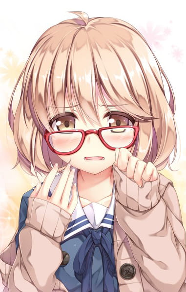 境界的彼方 眼镜娘栗山未来 壁纸美图