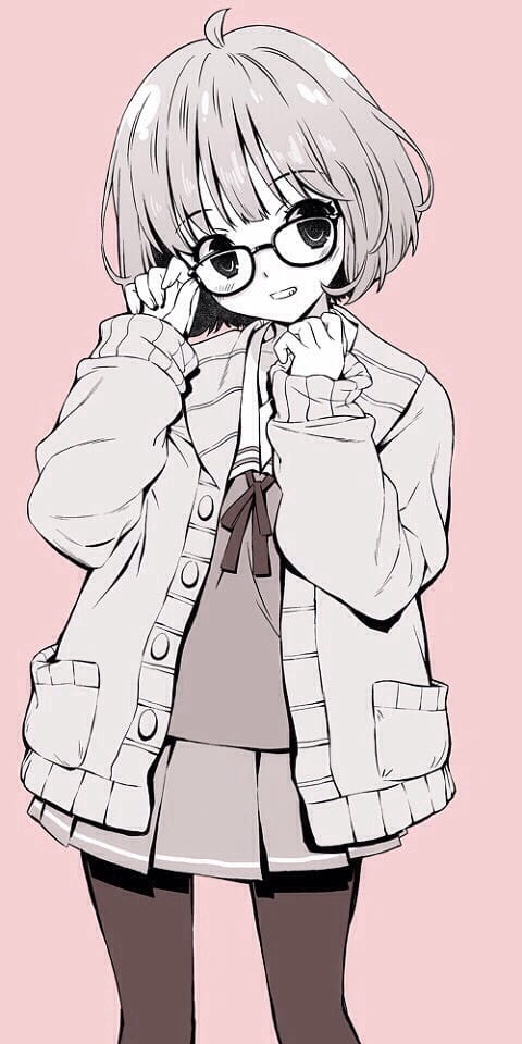 境界的彼方 眼镜娘栗山未来 壁纸美图