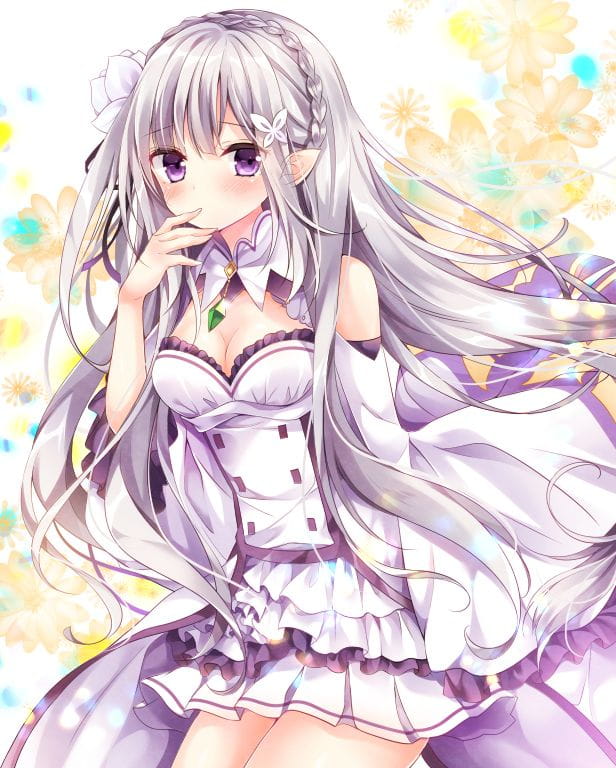 从零开始的异世界生活 艾米莉娅手机壁纸