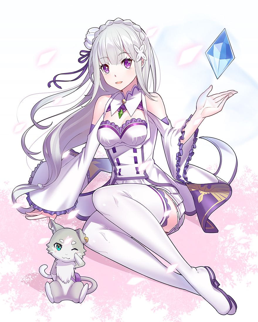 从零开始的异世界生活 艾米莉娅手机壁纸