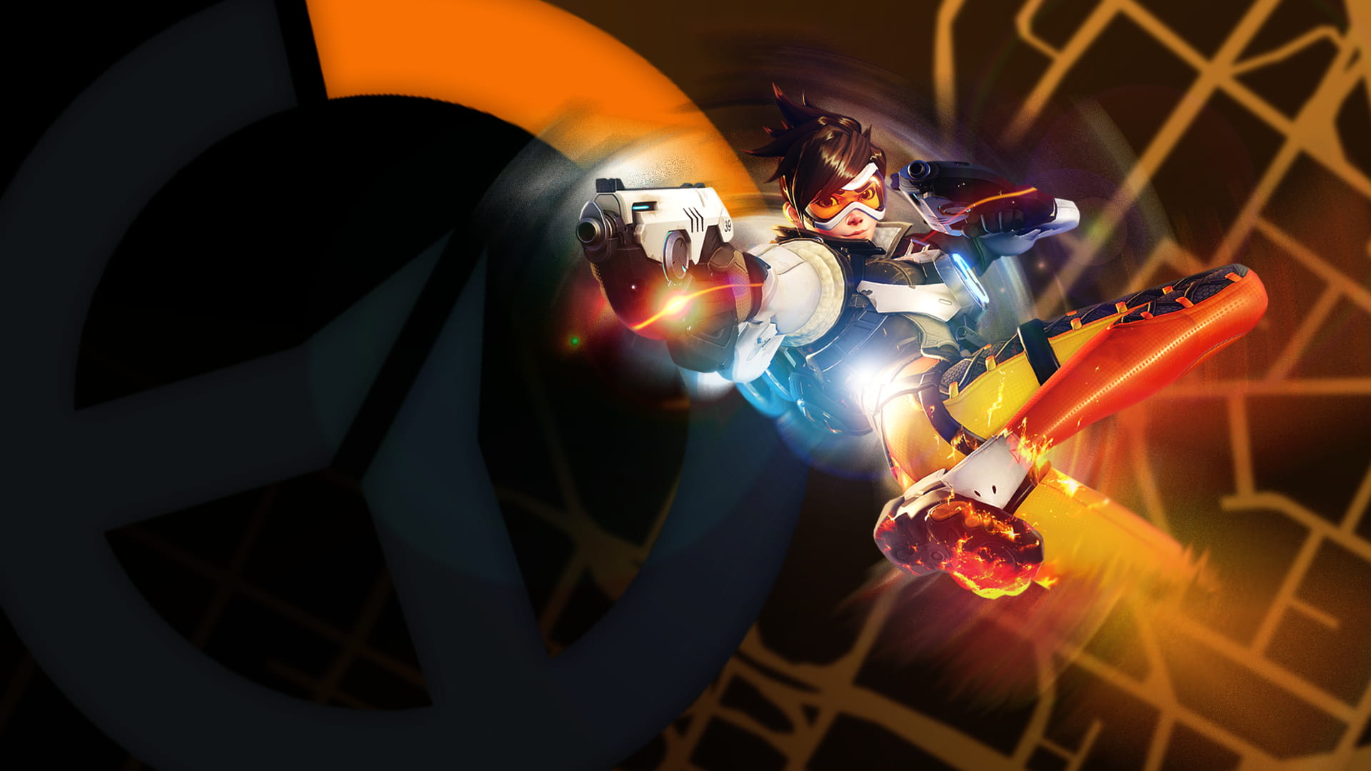 守望先锋高清电脑壁纸 你的屁股由我守护(1)