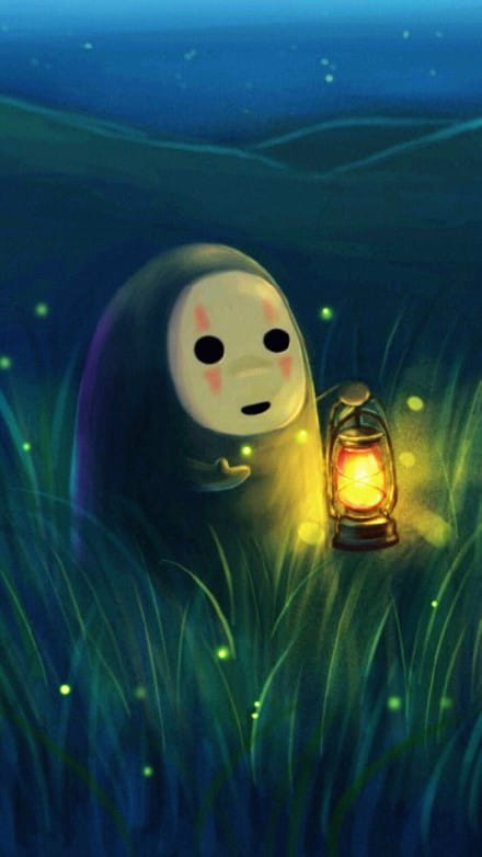 萌萌哒 千与千寻无脸男电脑壁纸手机壁纸(1)