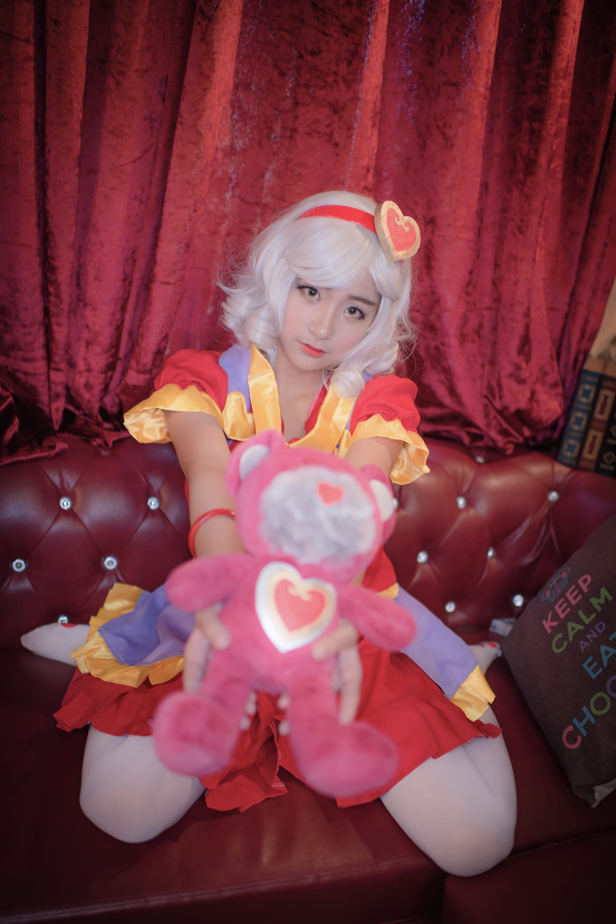 【授权】英雄联盟 情人节皮肤安妮 cos