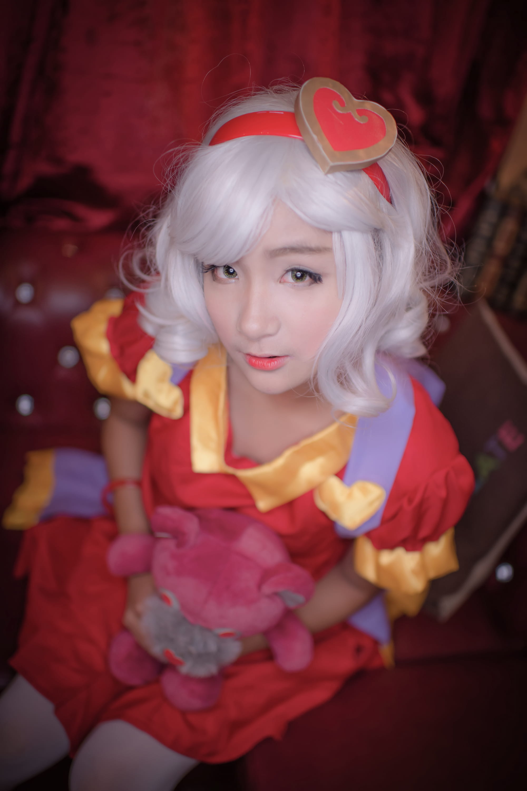 【授权】英雄联盟 情人节皮肤安妮 cos