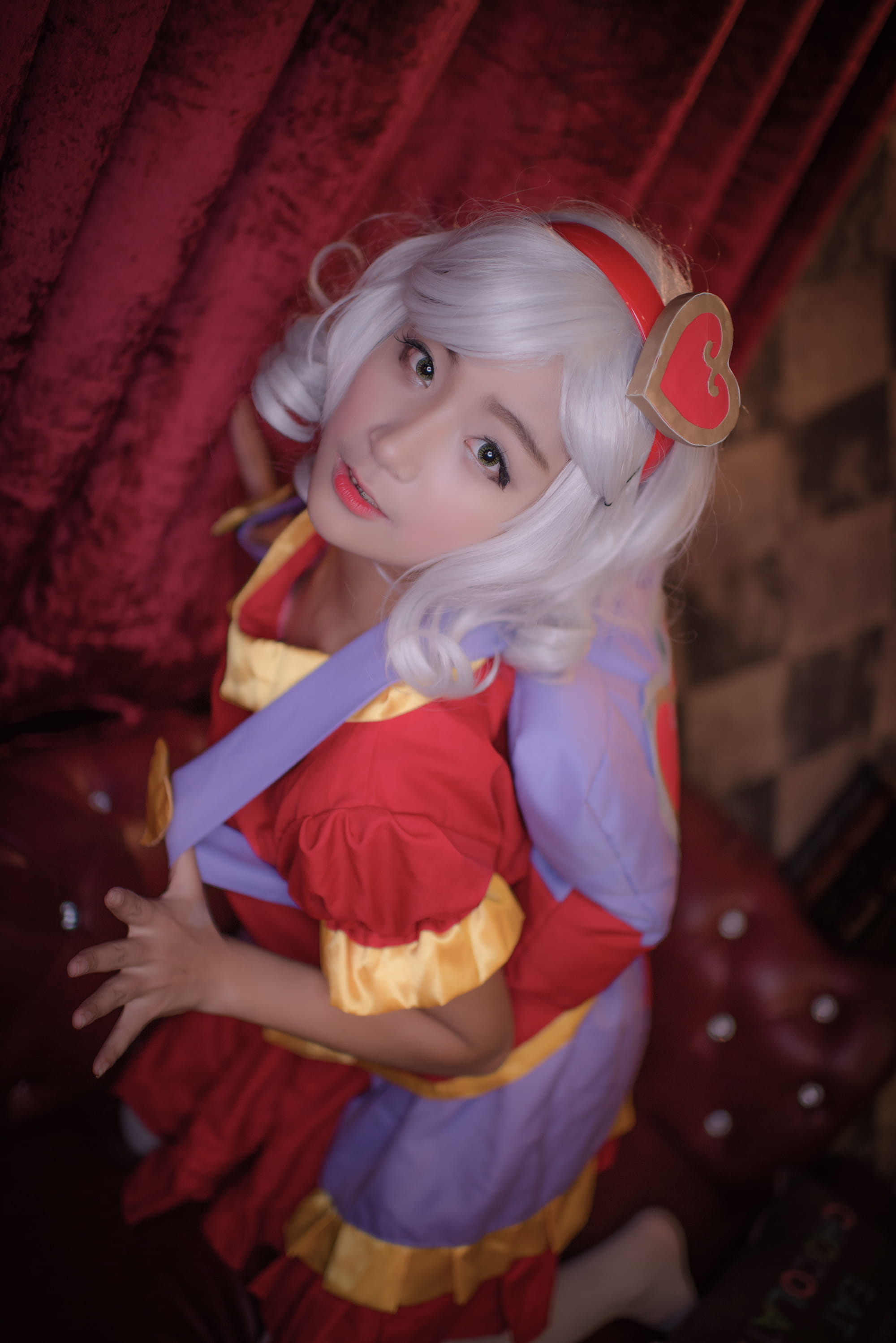 【授权】英雄联盟 情人节皮肤安妮 cos