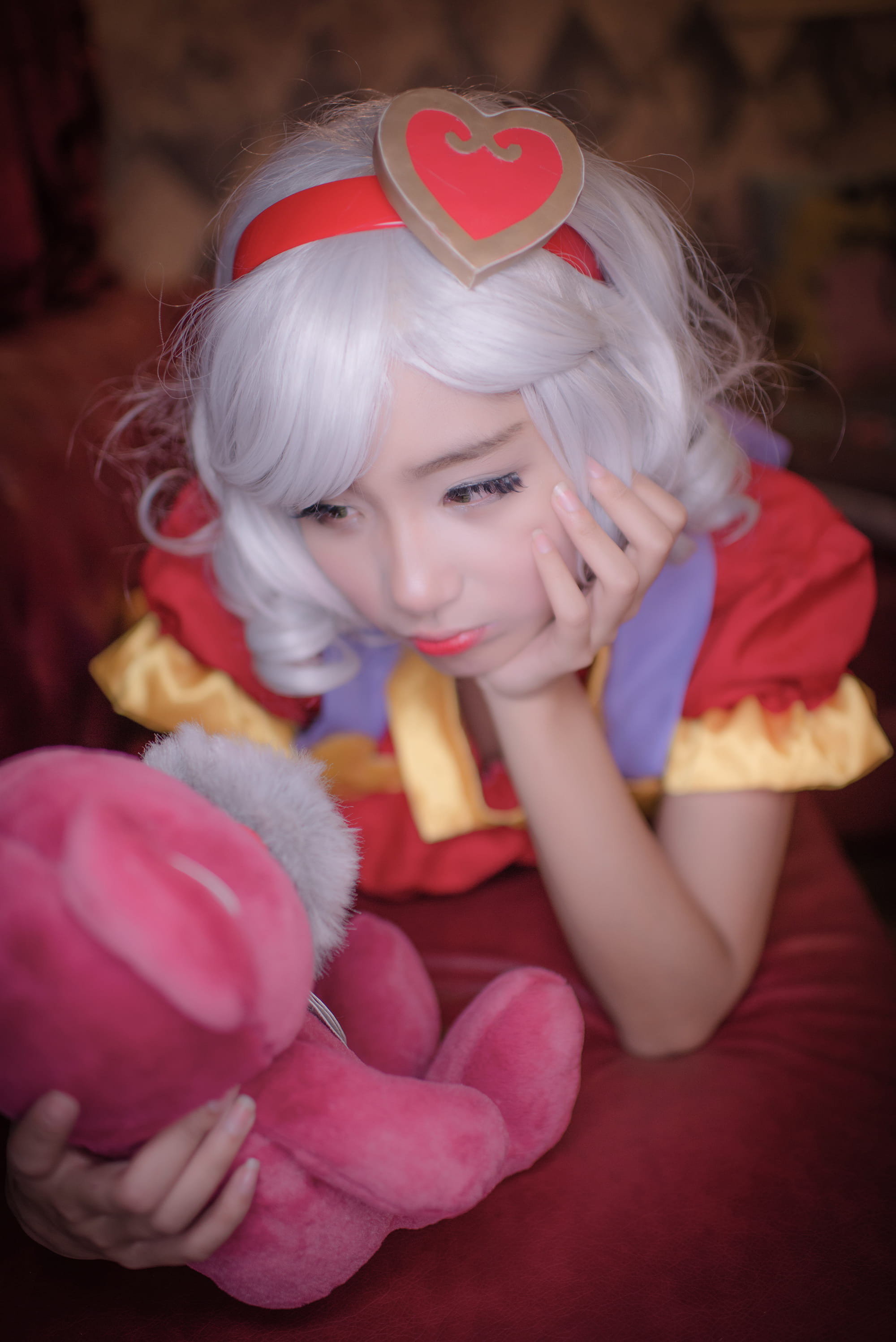 【授权】英雄联盟 情人节皮肤安妮 cos