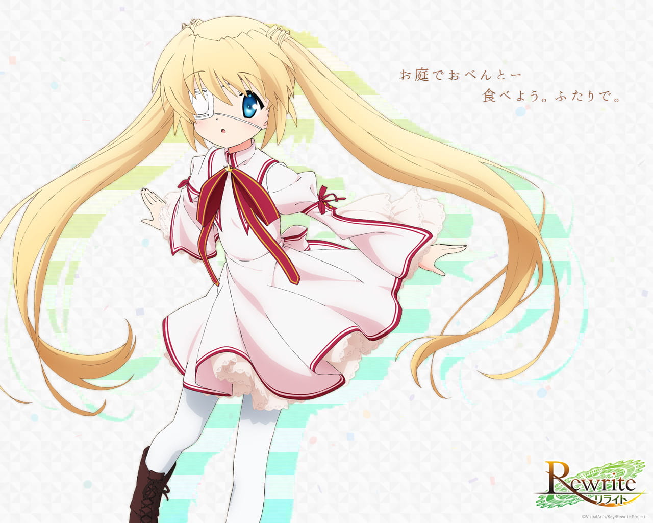 Rewrite手机壁纸 来攻略超能力美少女吧