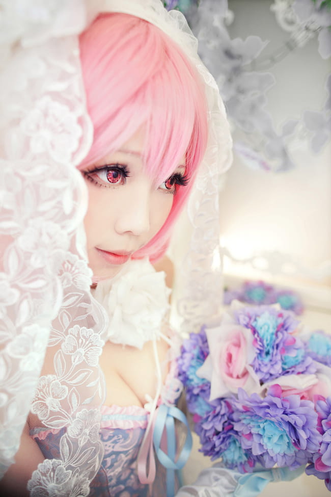 东方project 西行寺幽幽子cos