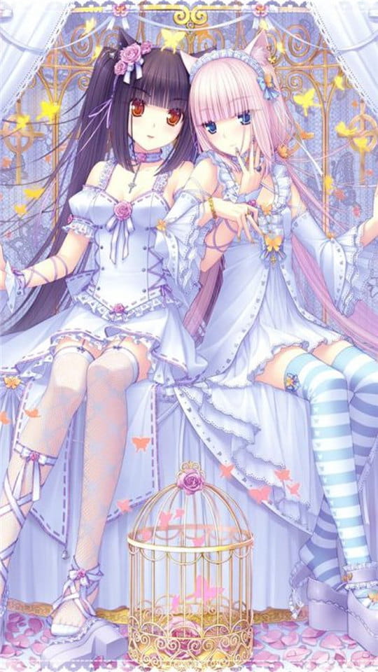 巧克力与香子兰之甜美香子兰 安卓手机主题下载