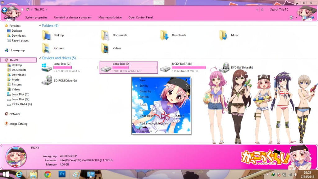 【win8/8.1主题】学园孤岛 下载