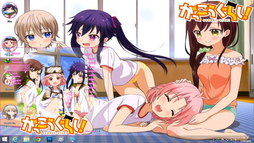 【win8/8.1主题】学园孤岛 下载