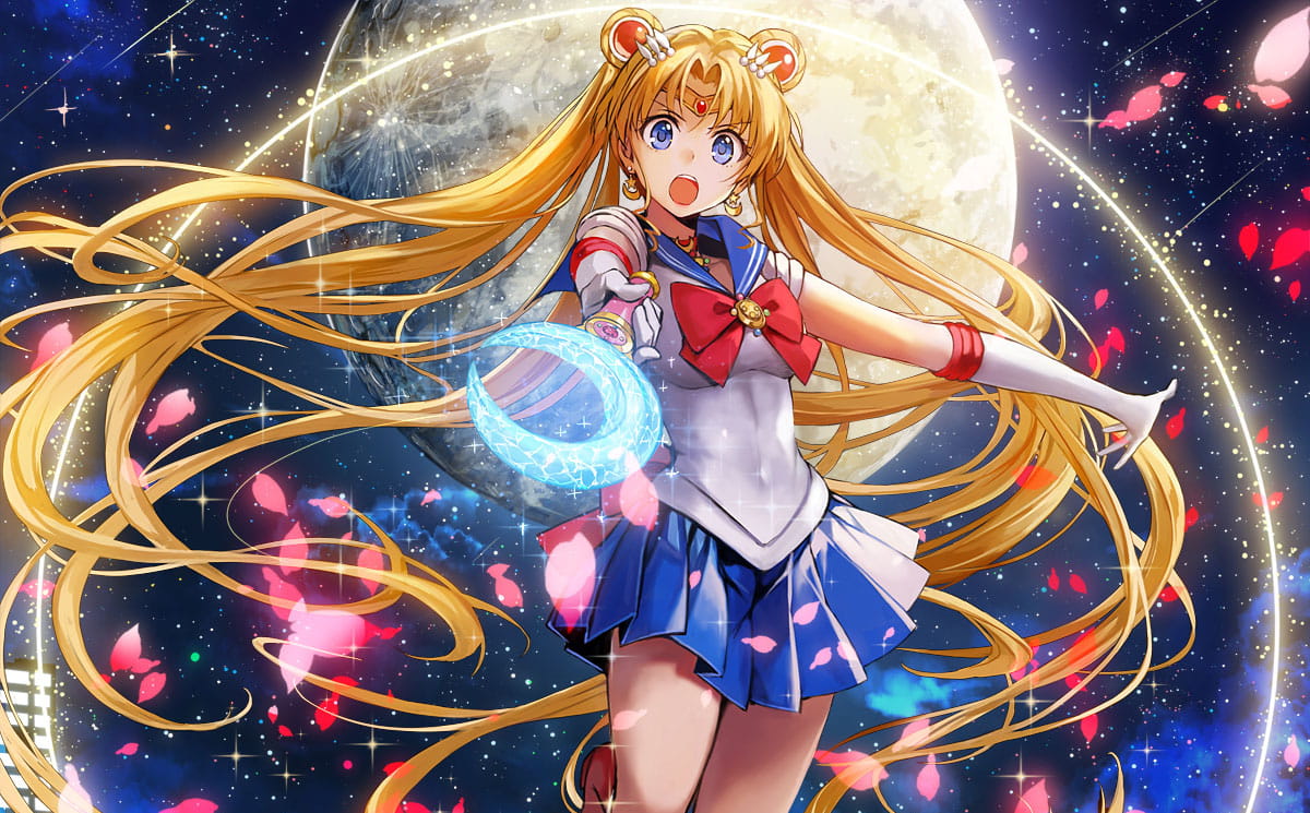 少女心爆棚 美少女战士电脑壁纸美图下载