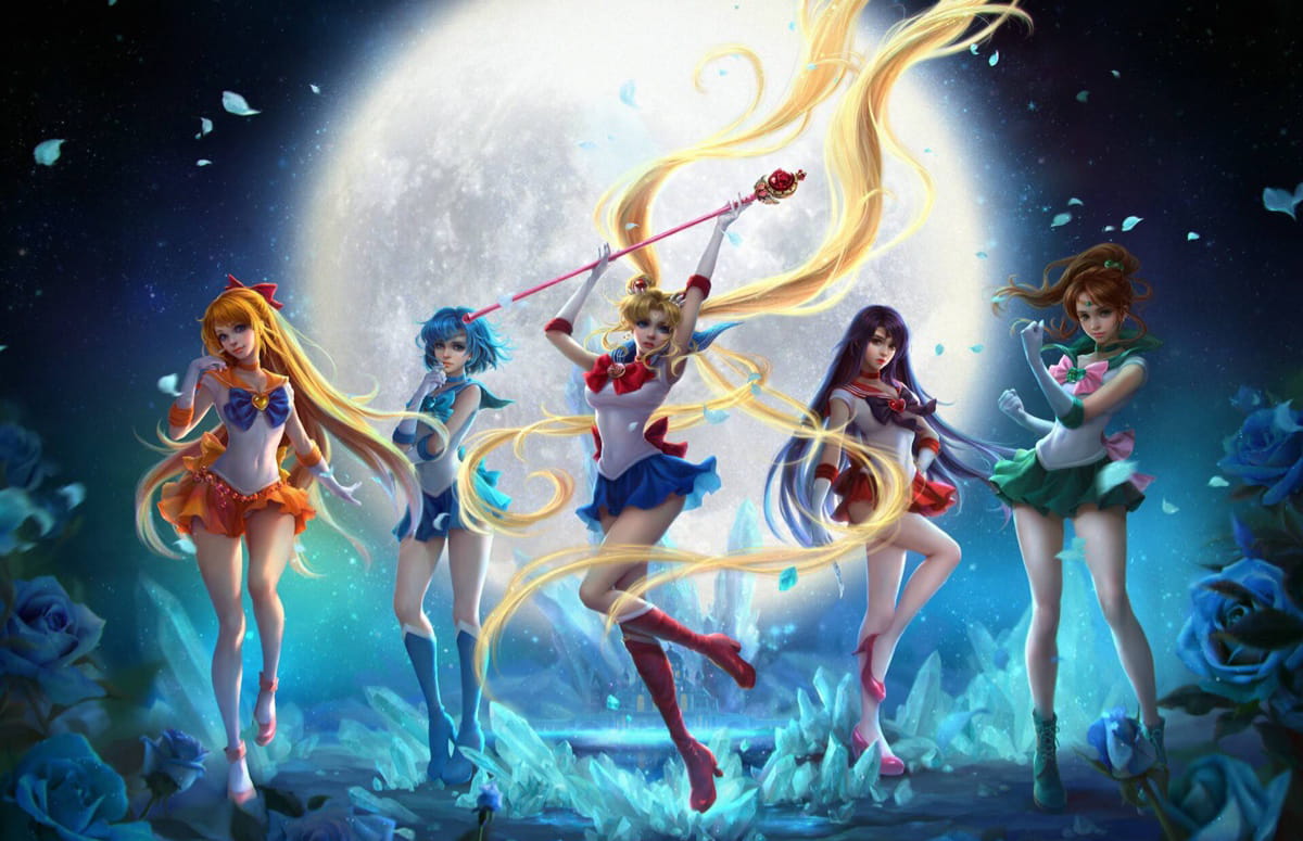少女心爆棚 美少女战士电脑壁纸美图下载
