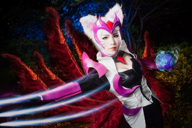 英雄联盟 勇者阿狸cos 我们来找点真正乐子吧~