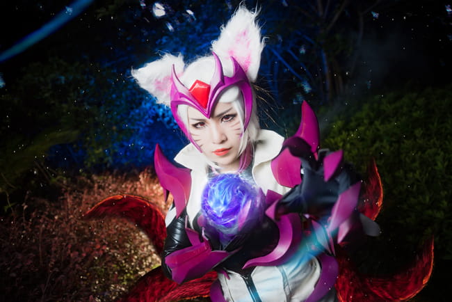 英雄联盟 勇者阿狸cos 我们来找点真正乐子吧~