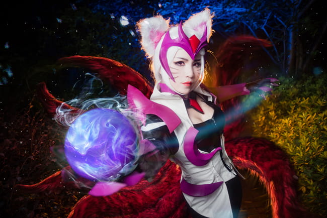 英雄联盟 勇者阿狸cos 我们来找点真正乐子吧~