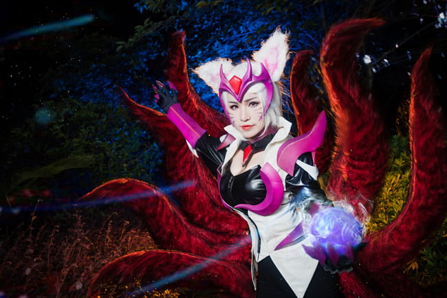 英雄联盟 勇者阿狸cos 我们来找点真正乐子吧~