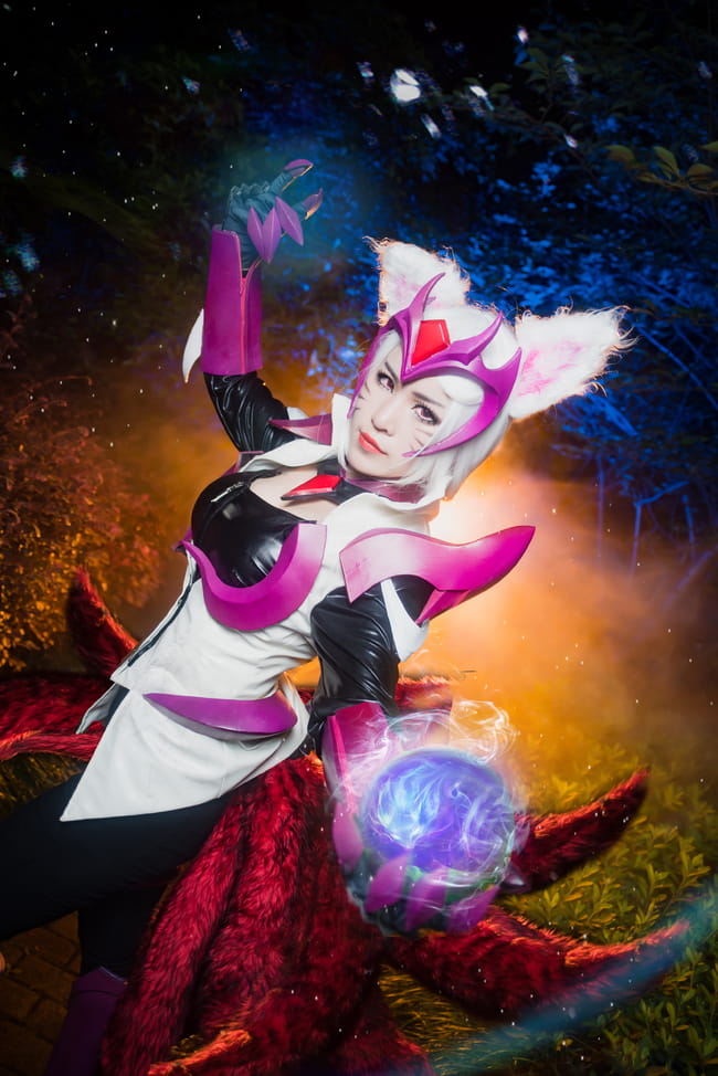 英雄联盟 勇者阿狸cos 我们来找点真正乐子吧~