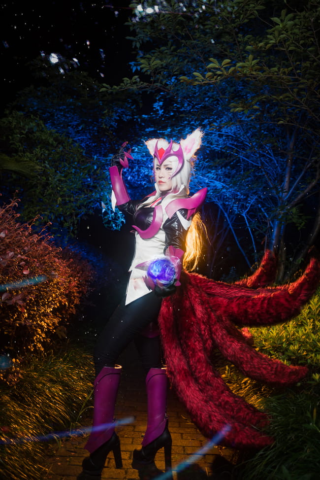 英雄联盟 勇者阿狸cos 我们来找点真正乐子吧~