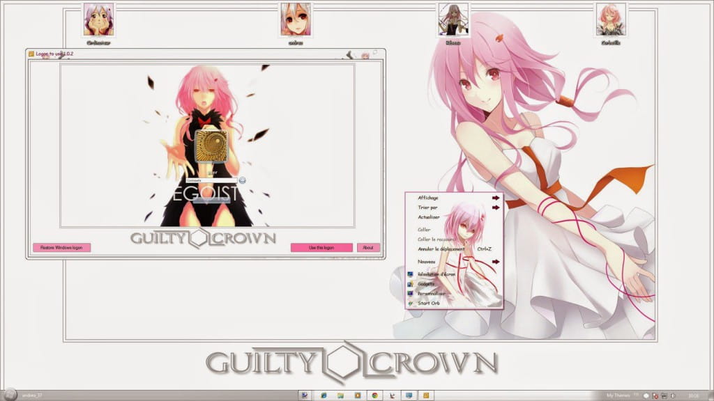 【win7主题】罪恶王冠 楪祈 下载
