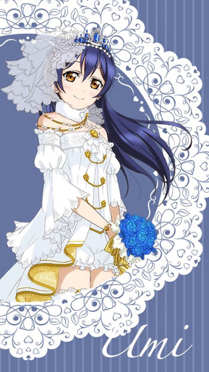 lovelive! 全员婚纱觉醒 手机壁纸美图